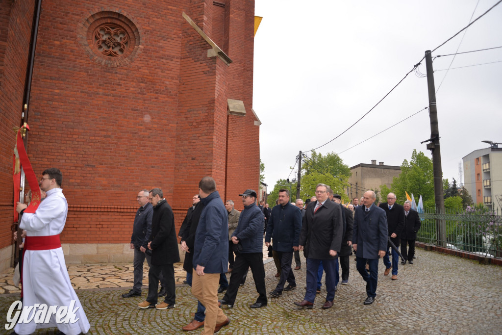 Śnieg z deszczem i odpust w Radzionkowie [FOTO]