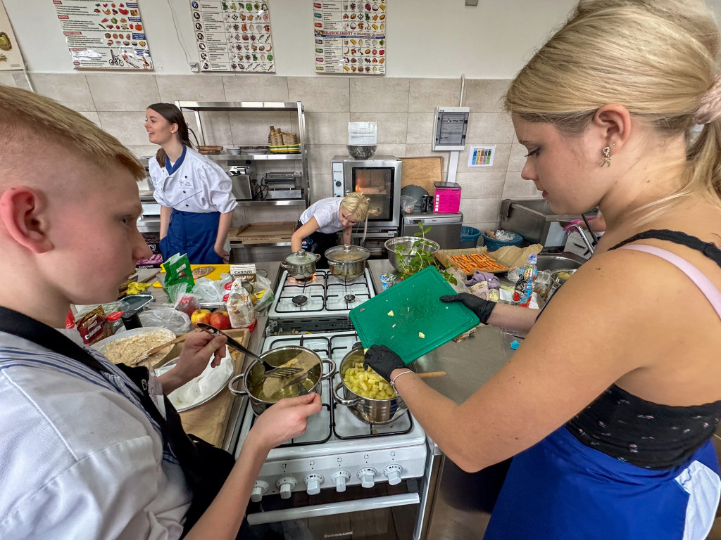 Uczniowie Gastronomika zaskoczyli kreatywnością [FOTO]
