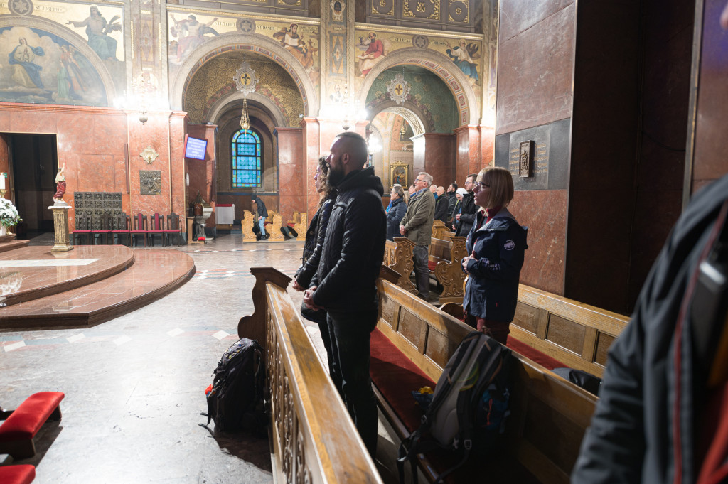 Nocna pielgrzymka z Piekar Śl. na Jasną Górę [FOTO]