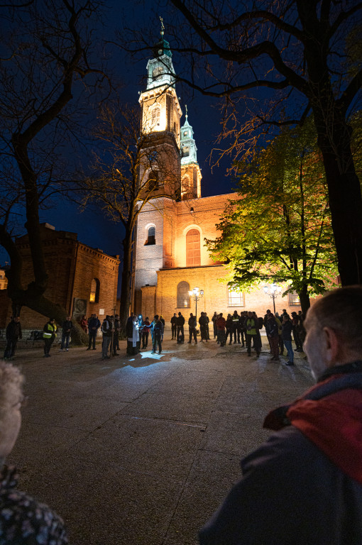 Nocna pielgrzymka z Piekar Śl. na Jasną Górę [FOTO]