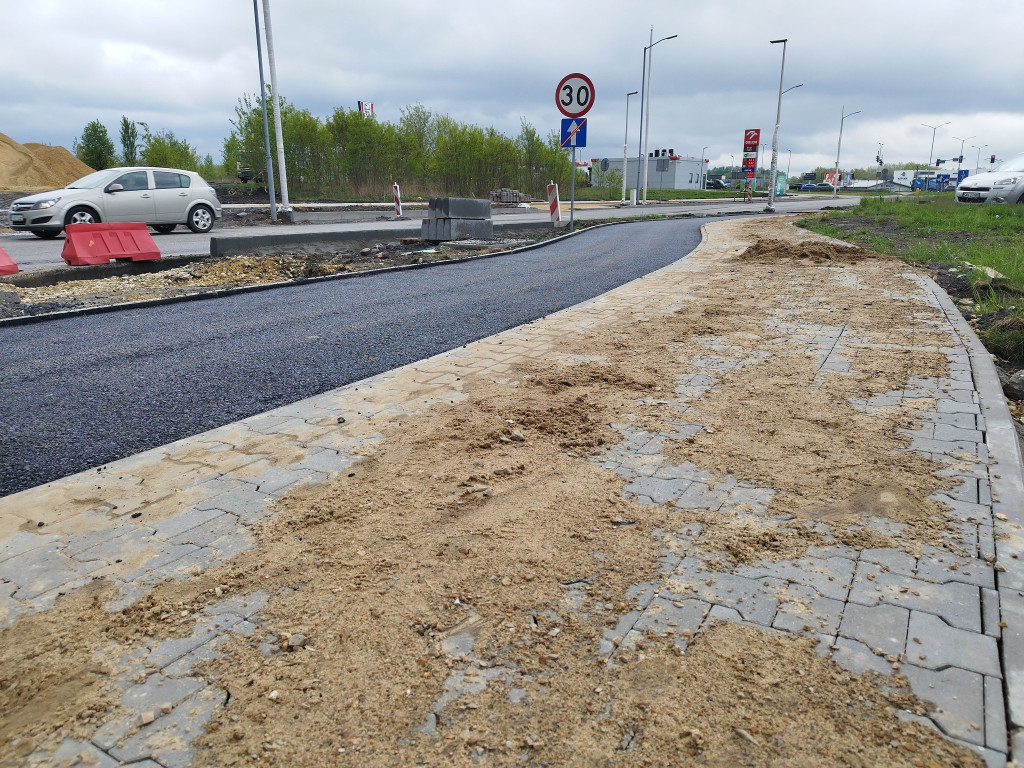 Duże utrudnienia na ruchliwym skrzyżowaniu