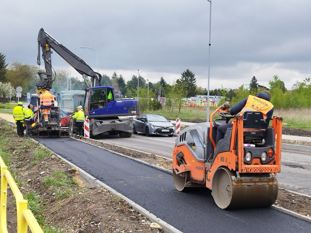 Duże utrudnienia na ruchliwym skrzyżowaniu