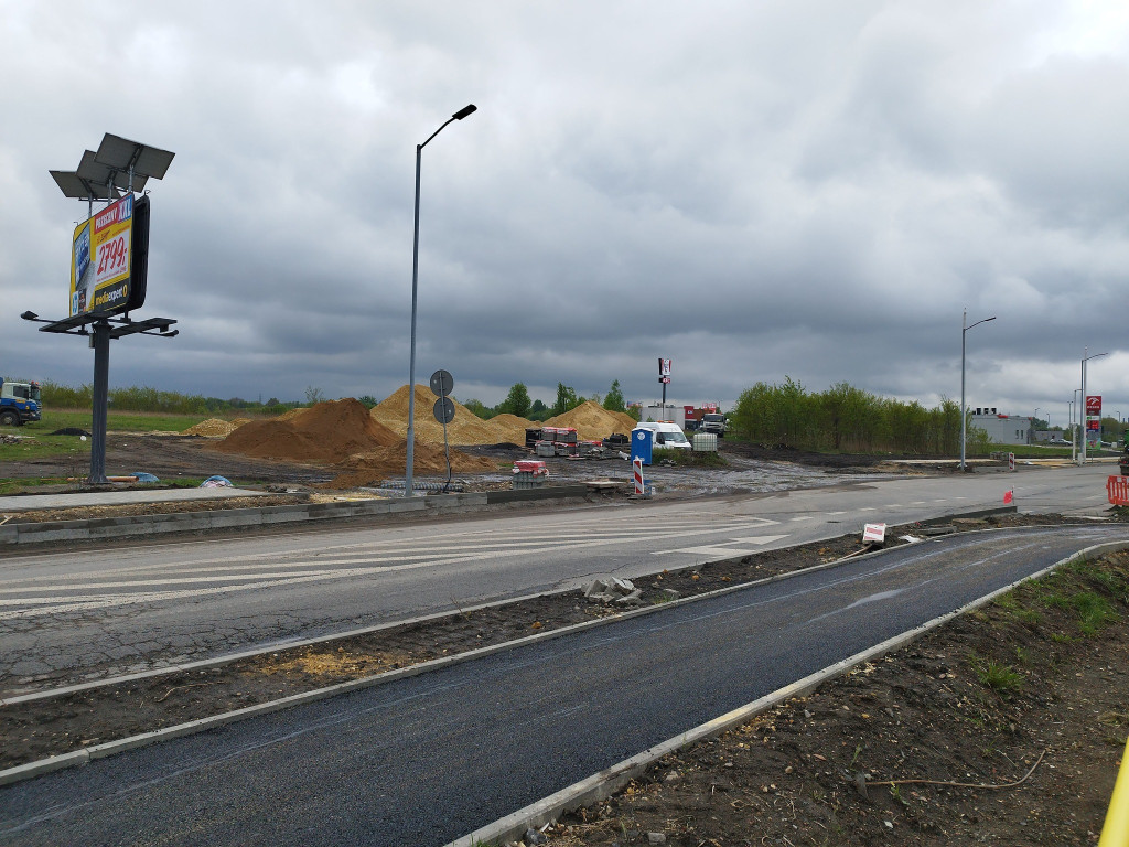 Duże utrudnienia na ruchliwym skrzyżowaniu