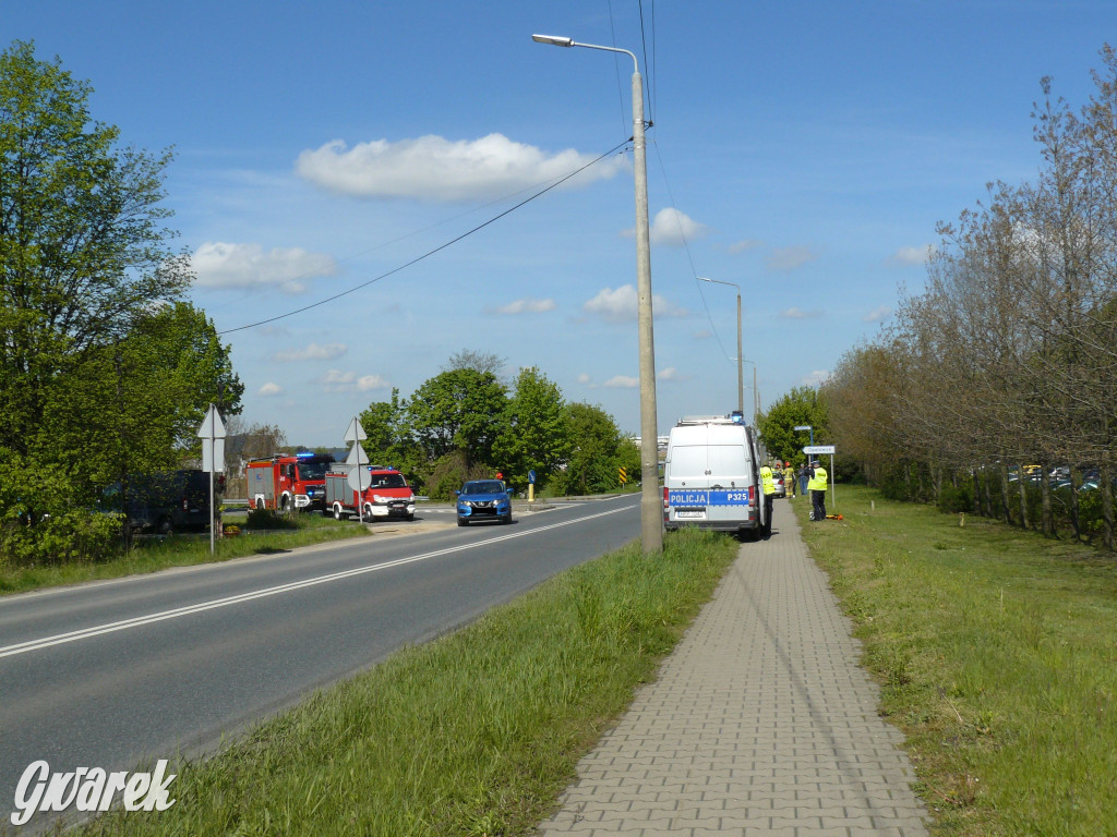 Tarnowskie Góry. Zderzenie 3 aut na Zagórskiej