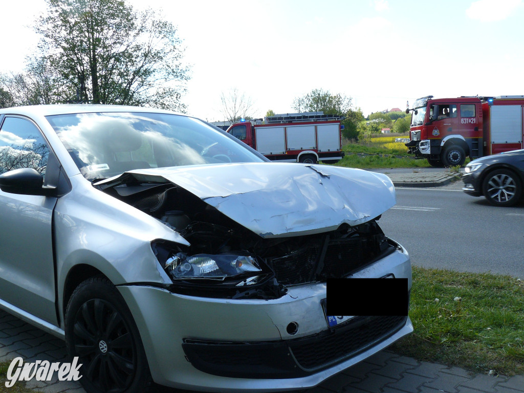 Tarnowskie Góry. Zderzenie 3 aut na Zagórskiej