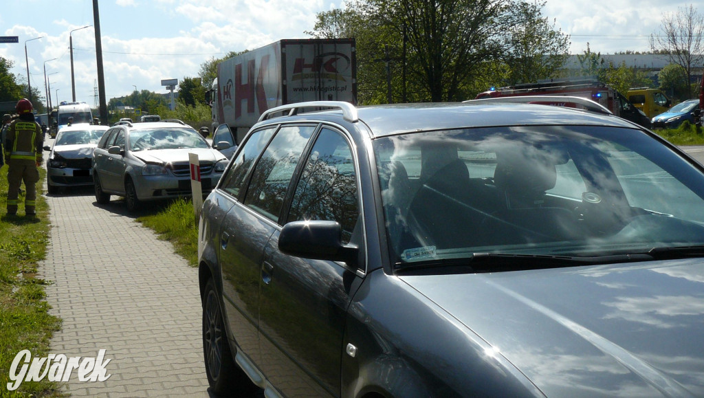 Tarnowskie Góry. Zderzenie 3 aut na Zagórskiej