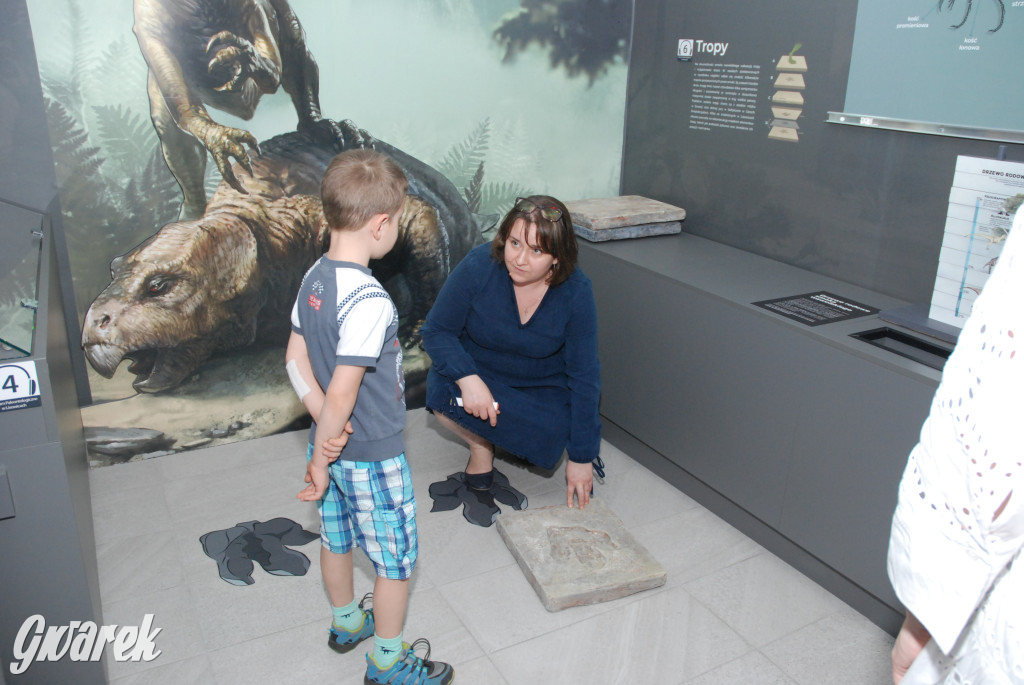 Majówka po sąsiedzku w muzeum paleontologicznym