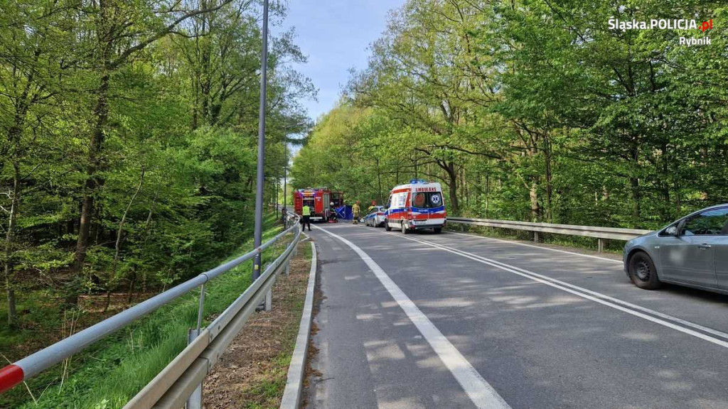 Dwa śmiertelne wypadki. Nie żyje motocyklista i 15-letnia pasażerka
