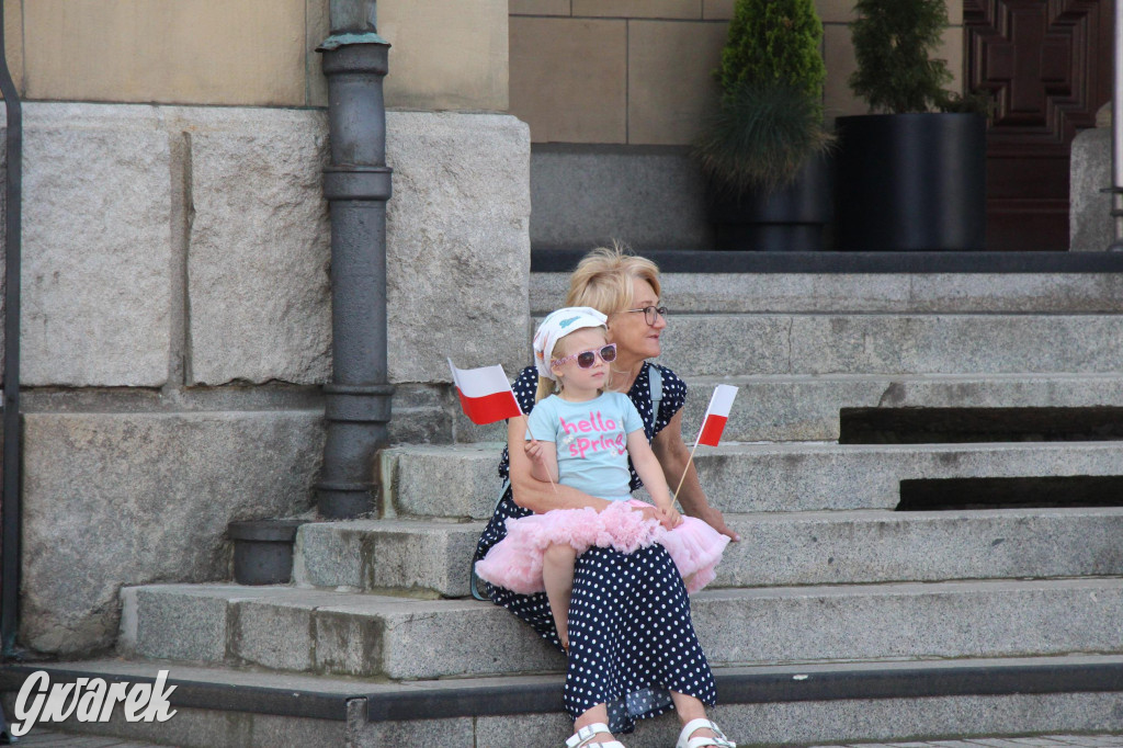 Tarnowskie Góry. Rajd i marsz z okazji Święta Flagi [FOTO]