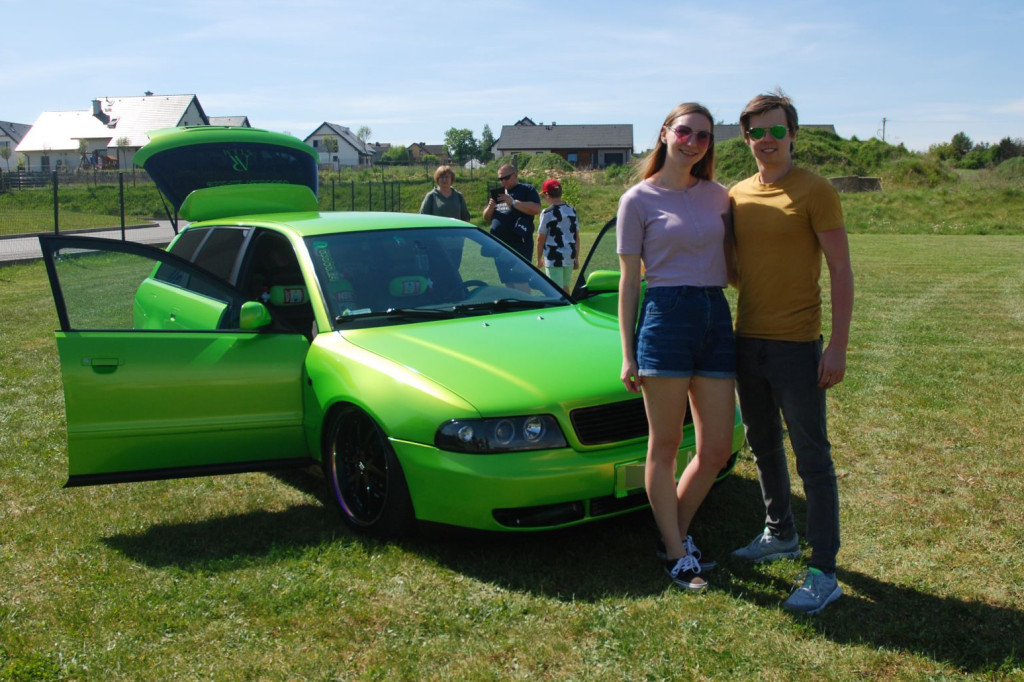 Zlot miłośników audi w Tąpkowicach