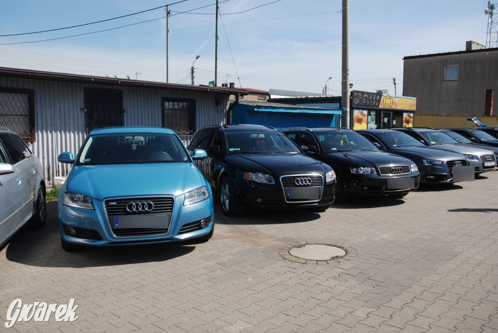 Zlot miłośników audi w Tąpkowicach