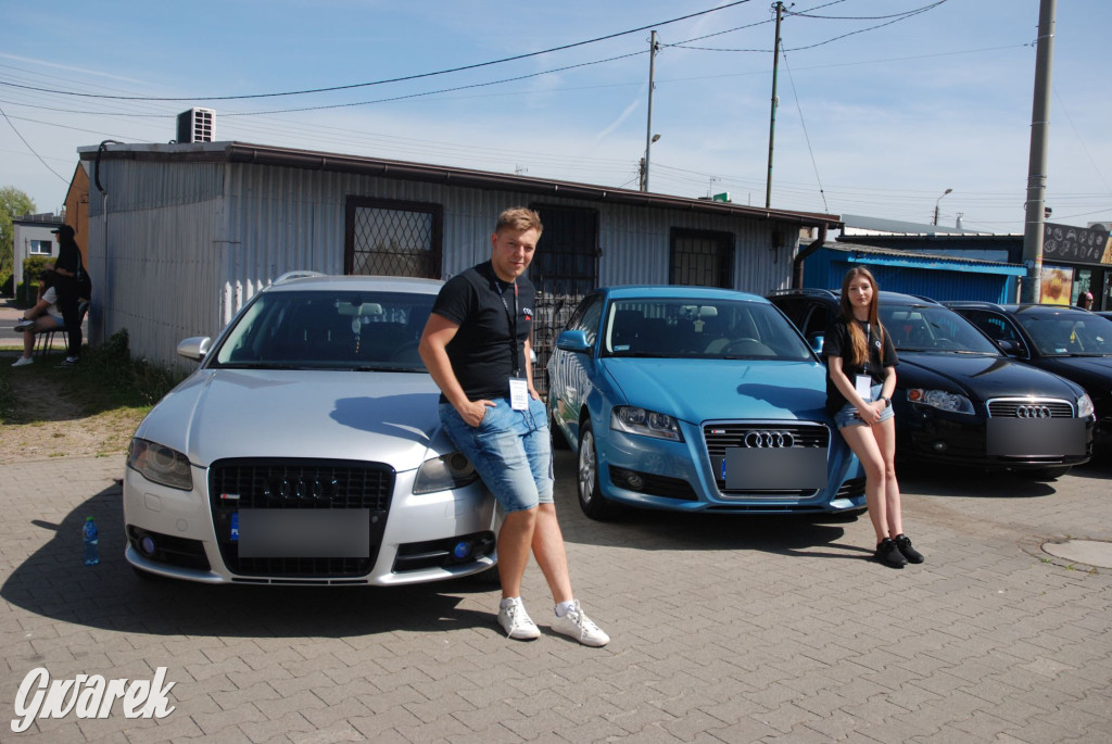 Zlot miłośników audi w Tąpkowicach