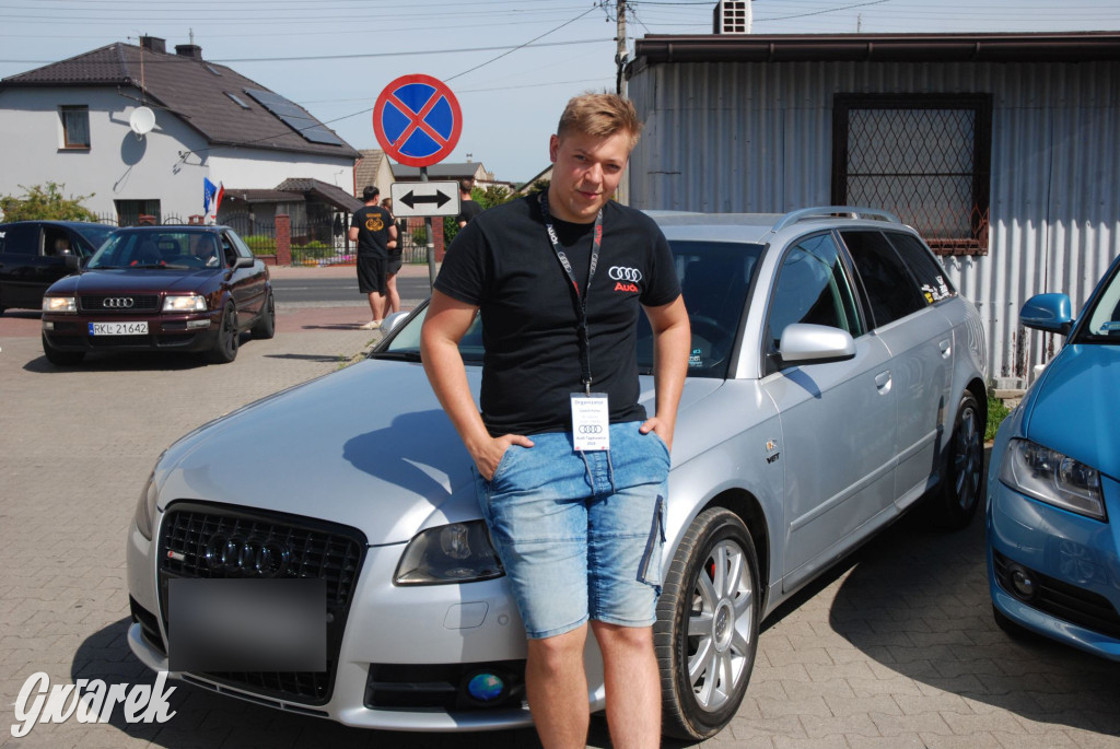 Zlot miłośników audi w Tąpkowicach