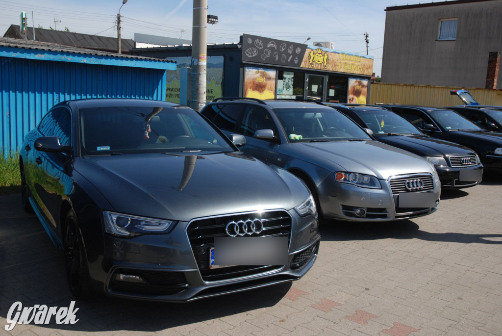 Zlot miłośników audi w Tąpkowicach