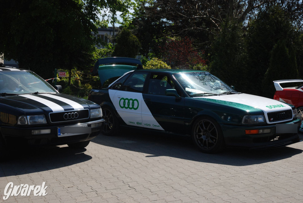 Zlot miłośników audi w Tąpkowicach