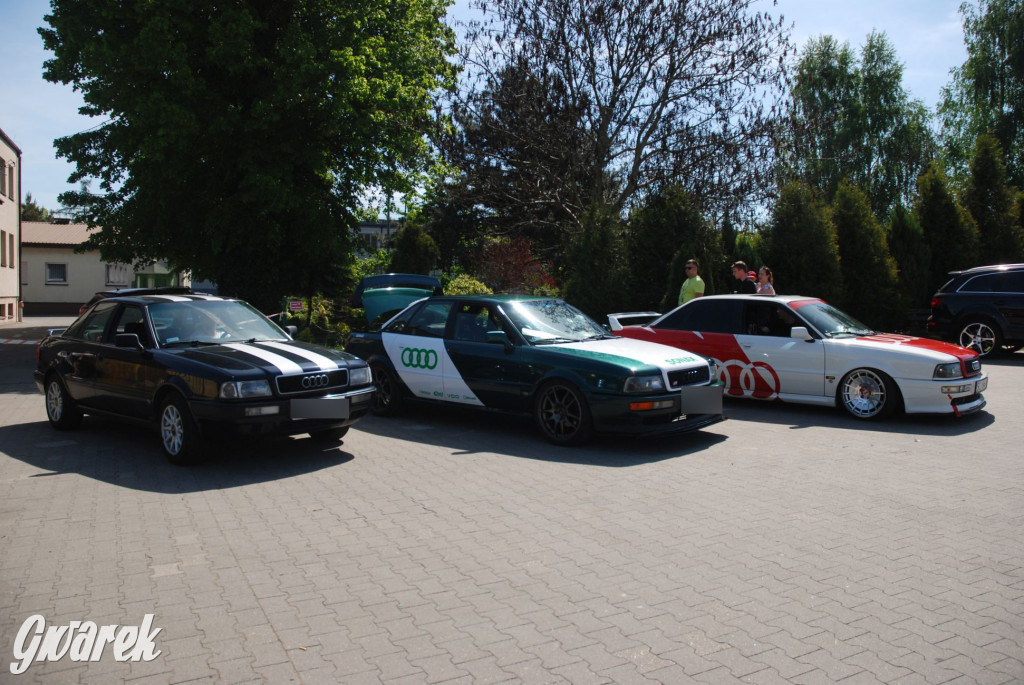 Zlot miłośników audi w Tąpkowicach