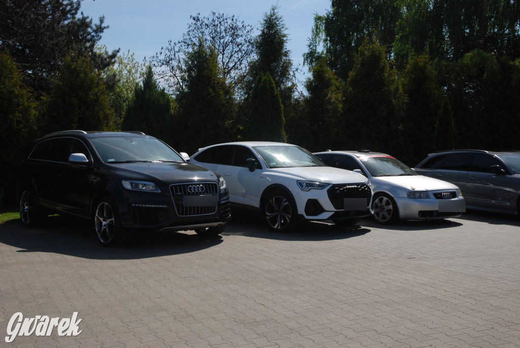 Zlot miłośników audi w Tąpkowicach