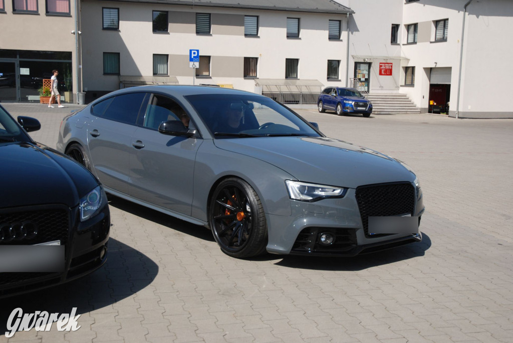Zlot miłośników audi w Tąpkowicach