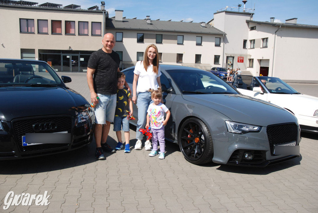 Zlot miłośników audi w Tąpkowicach