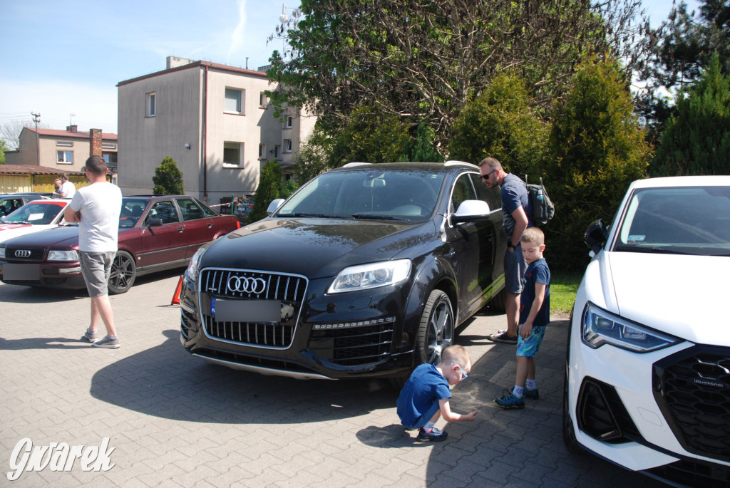 Zlot miłośników audi w Tąpkowicach