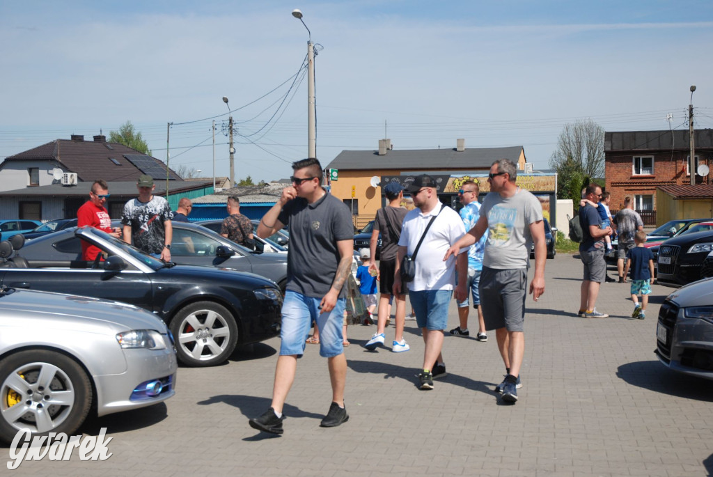 Zlot miłośników audi w Tąpkowicach