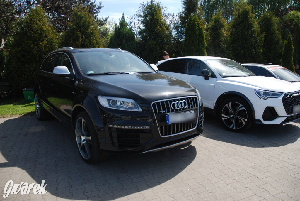 Zlot miłośników audi w Tąpkowicach