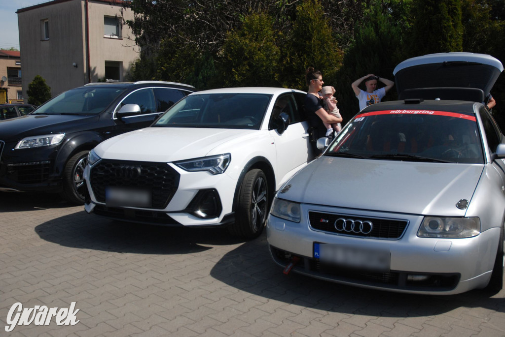 Zlot miłośników audi w Tąpkowicach