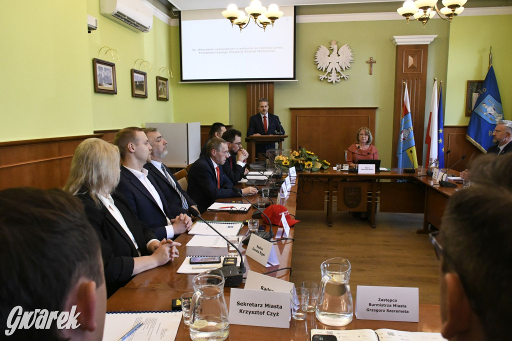 I sesja w Radzionkowie. Zobacz nowych radnych