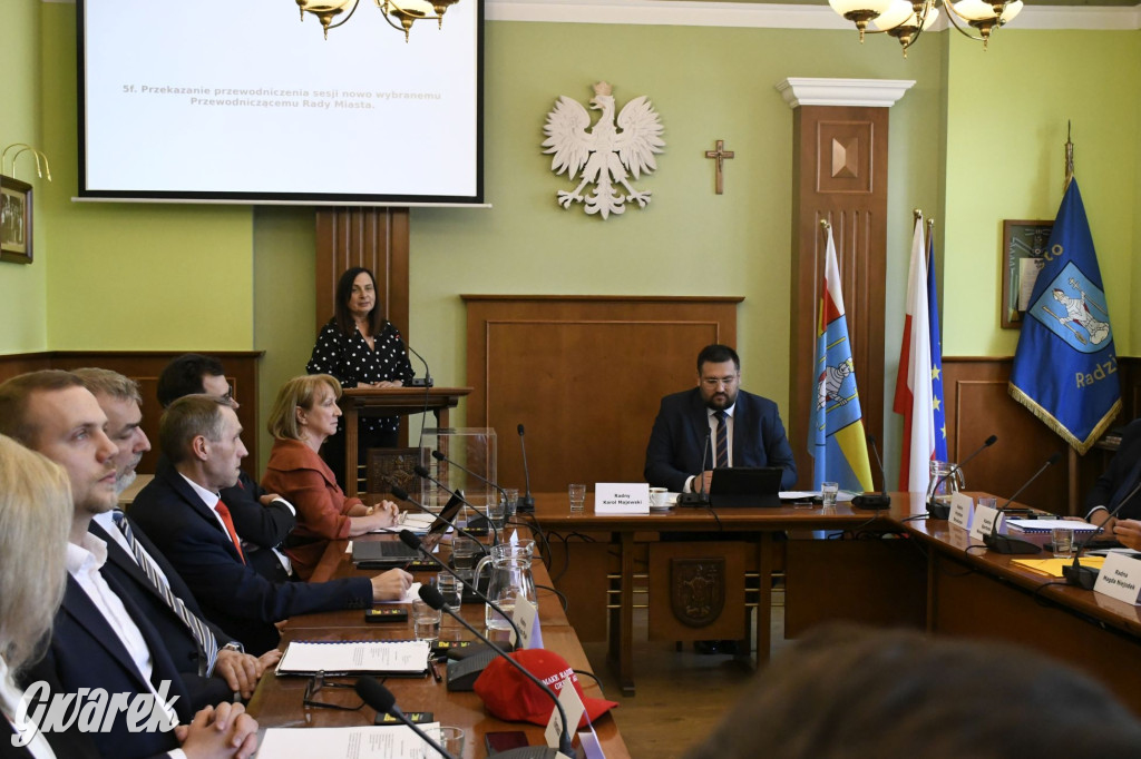 I sesja w Radzionkowie. Zobacz nowych radnych