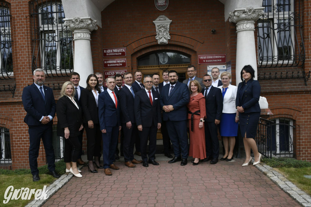I sesja w Radzionkowie. Zobacz nowych radnych