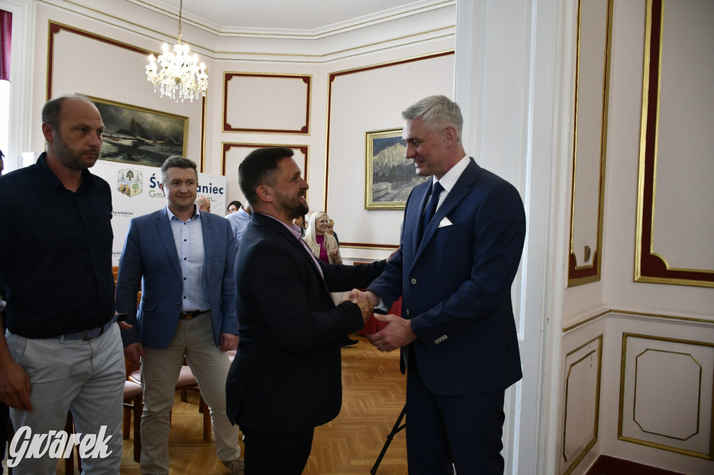 Pierwsza sesja rady gminy w Świerklańcu [ZDJĘCIA]