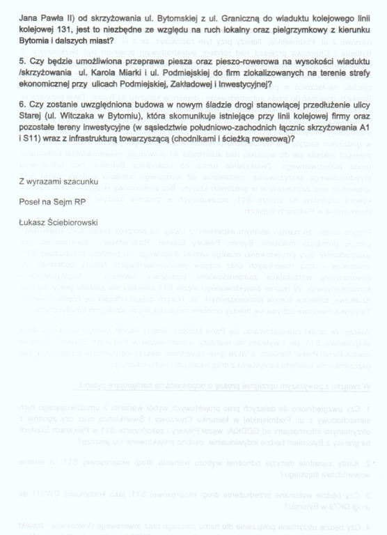 Wiceminister odwiedził miasto. Temat rozmów: S11