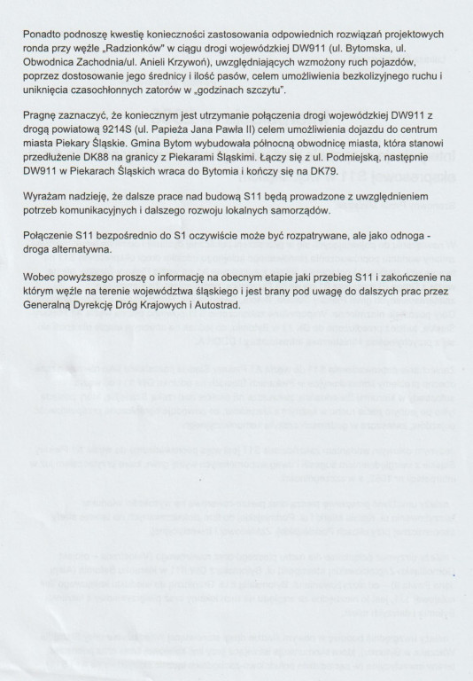 Wiceminister odwiedził miasto. Temat rozmów: S11