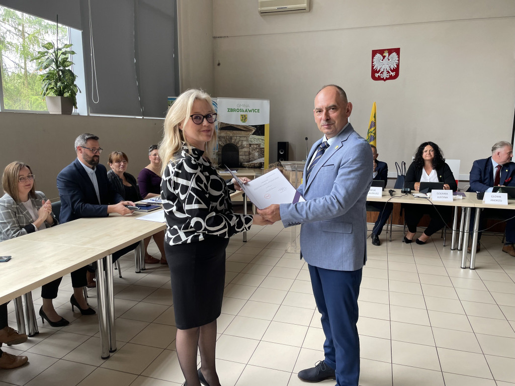 Nowa wójt i radni złożyli ślubowanie