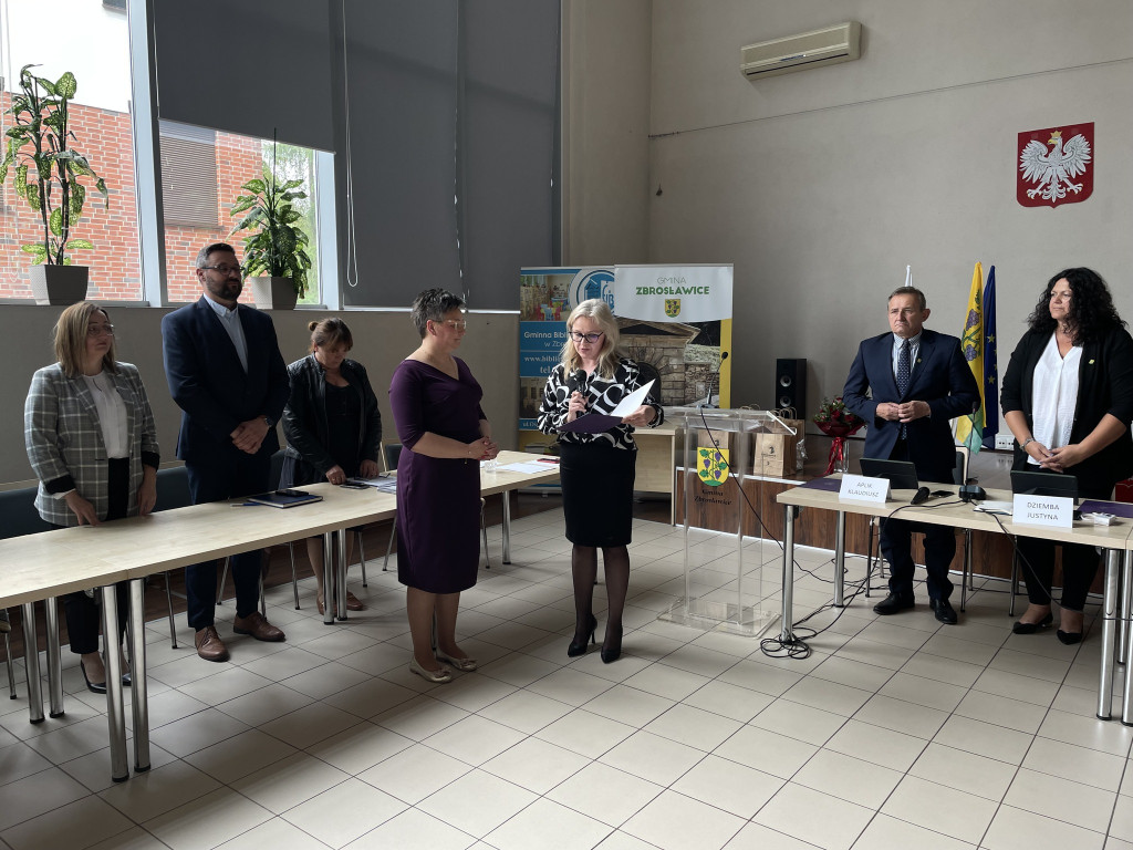 Nowa wójt i radni złożyli ślubowanie