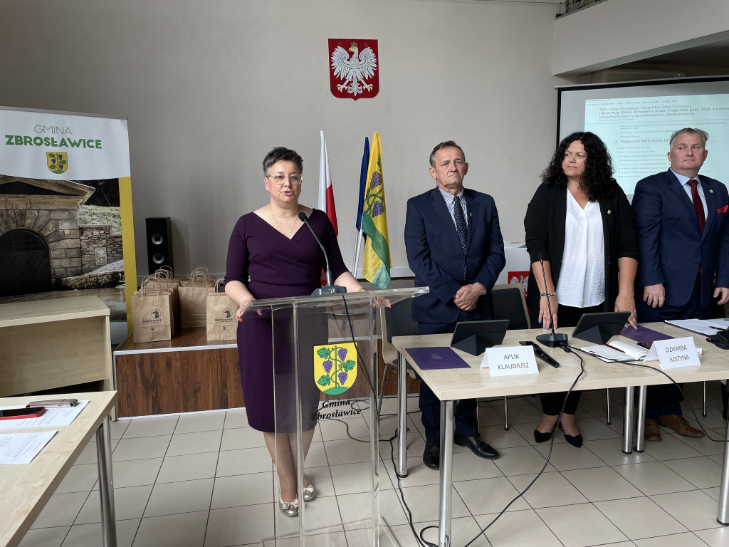 Nowa wójt i radni złożyli ślubowanie