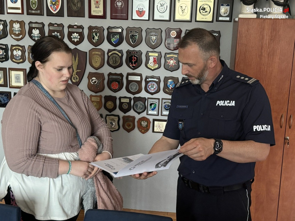 Komendant policji dziękował mieszkańcom [FOTO]