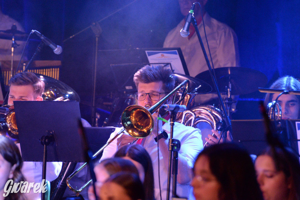 Orkiestra kamiliańska i Vive la France w Radzionkowie