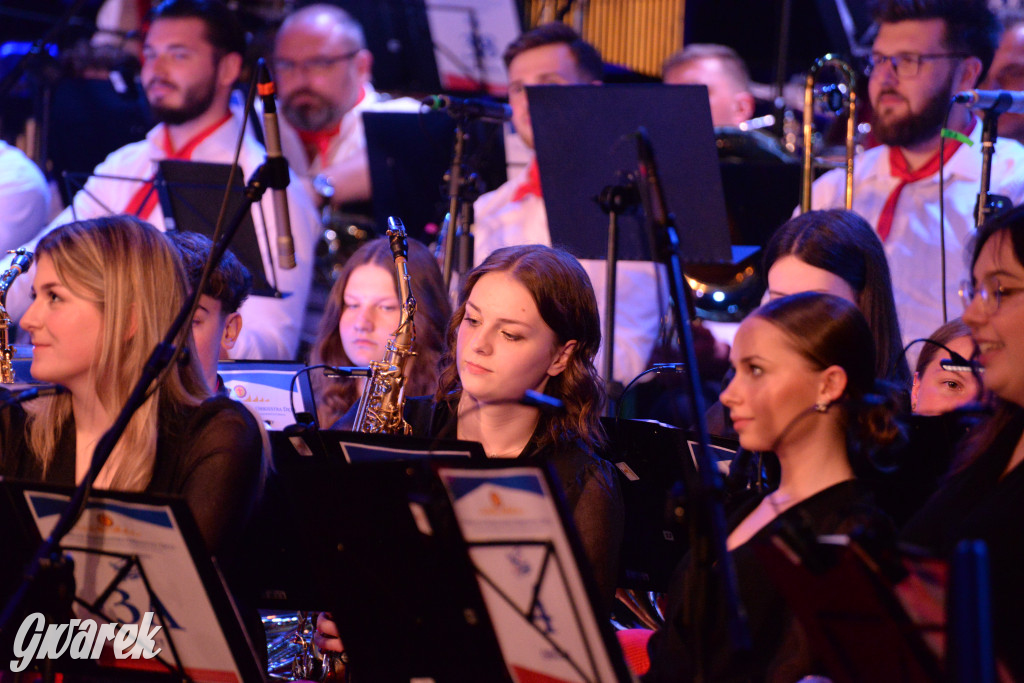 Orkiestra kamiliańska i Vive la France w Radzionkowie