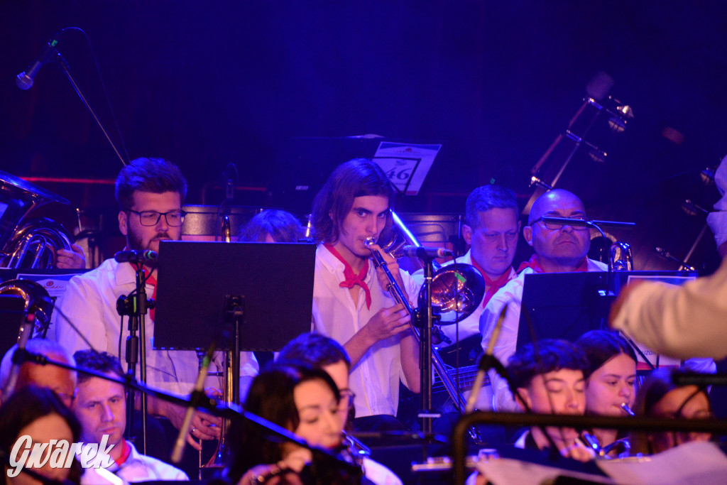 Orkiestra kamiliańska i Vive la France w Radzionkowie