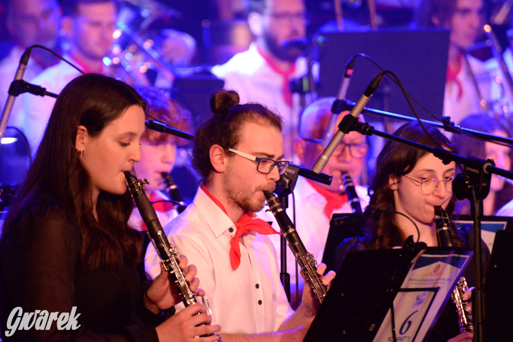 Orkiestra kamiliańska i Vive la France w Radzionkowie