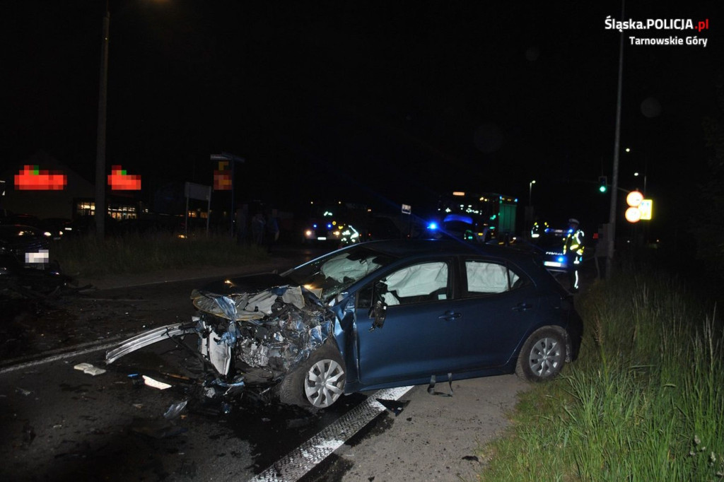 Tarnowskie Góry. Wypadek na obwodnicy