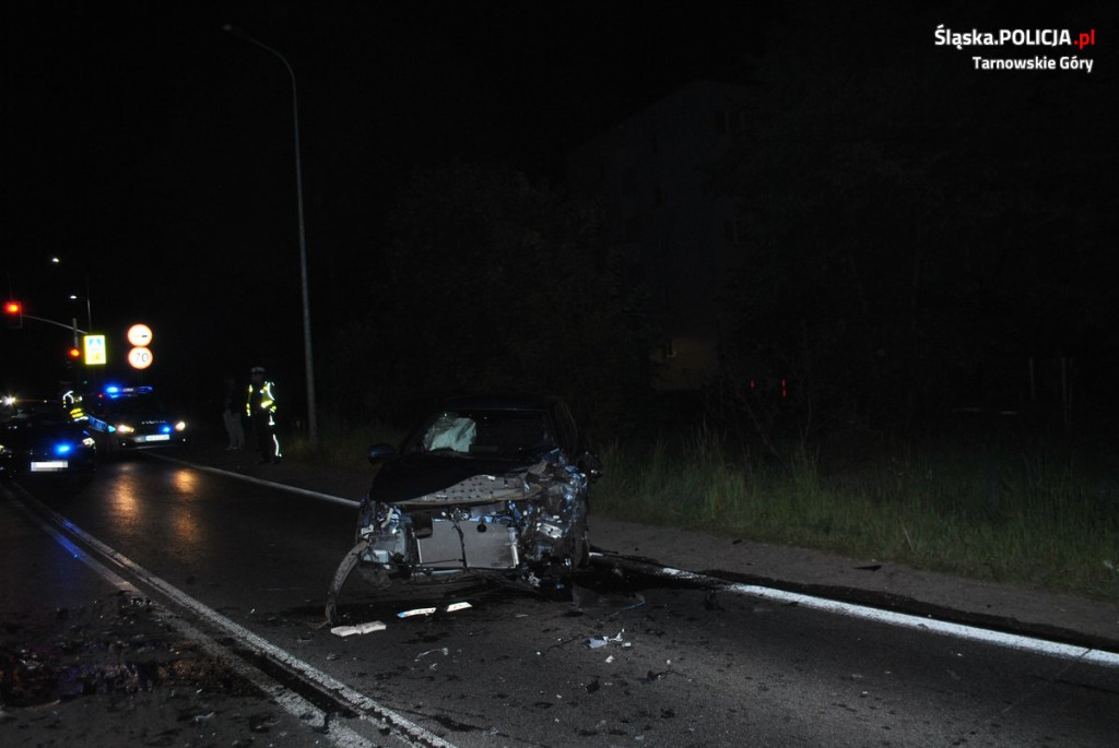 Tarnowskie Góry. Wypadek na obwodnicy