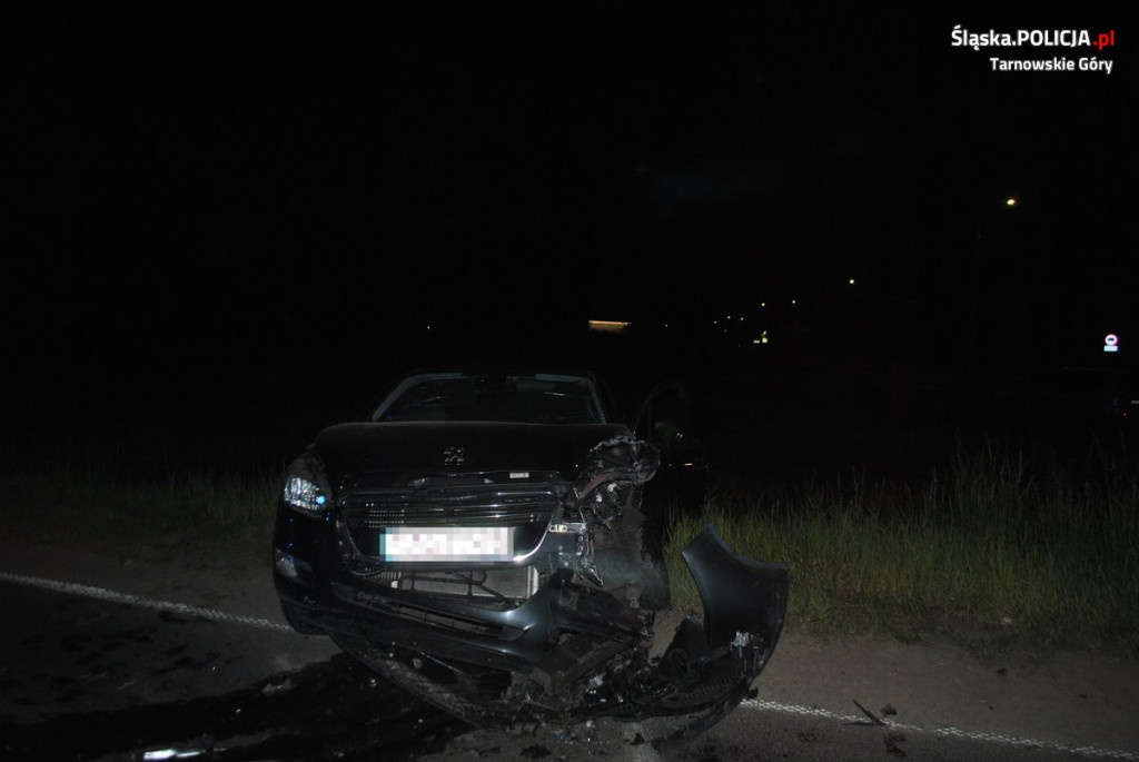 Tarnowskie Góry. Wypadek na obwodnicy