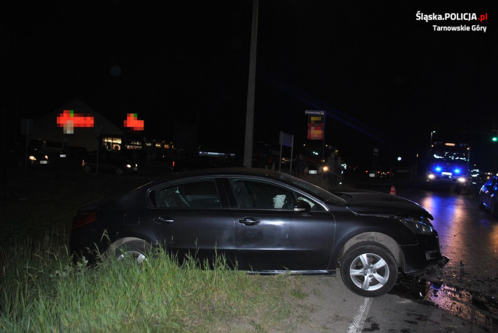 Tarnowskie Góry. Wypadek na obwodnicy