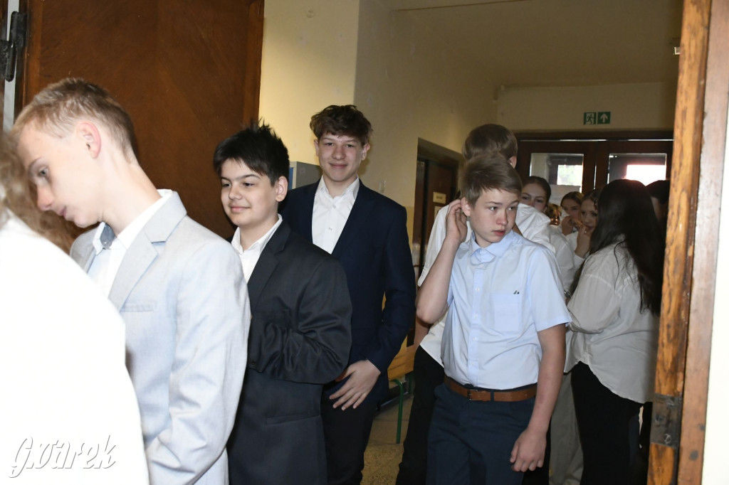 Ósmoklasiści z Trójki tuż przez egzaminem [FOTO]