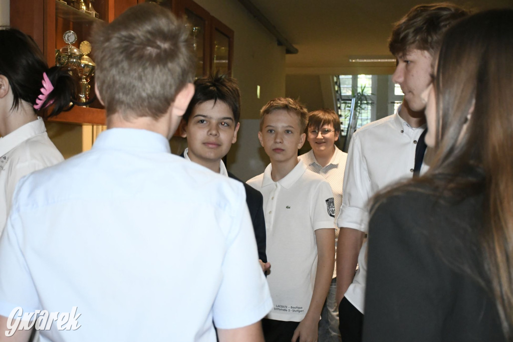 Ósmoklasiści z Trójki tuż przez egzaminem [FOTO]