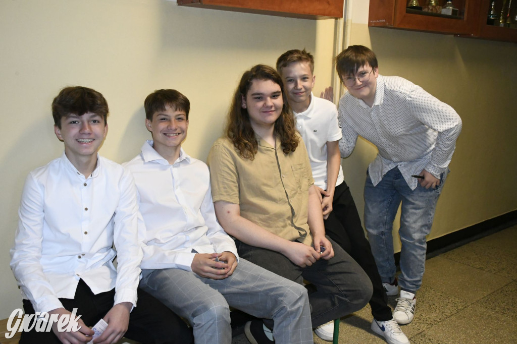 Ósmoklasiści z Trójki tuż przez egzaminem [FOTO]