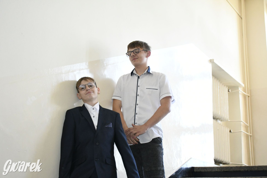 Ósmoklasiści z Trójki tuż przez egzaminem [FOTO]