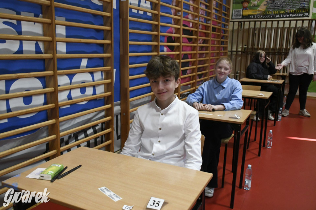 Ósmoklasiści z Trójki tuż przez egzaminem [FOTO]